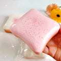 Pink bread slice squishy