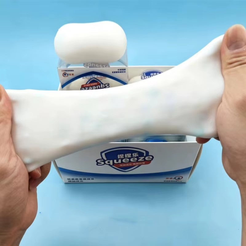 Soap squishy stretched