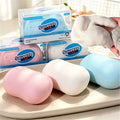 Soap squishies in three pastels